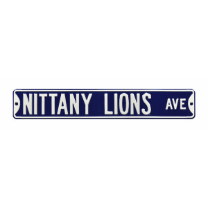 Nittany Lions Ave street sign image